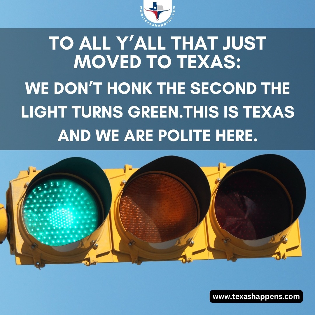 texas meme light turns green
