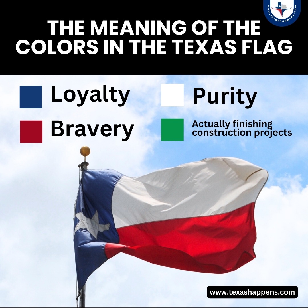 texas meme meaning of colors in texas flag
