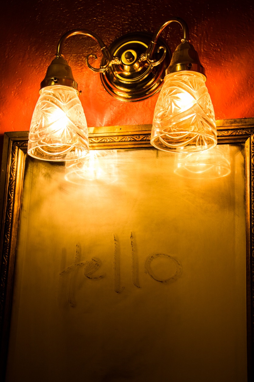 ghostly writing in a haunted hotel in Jefferson, Texas