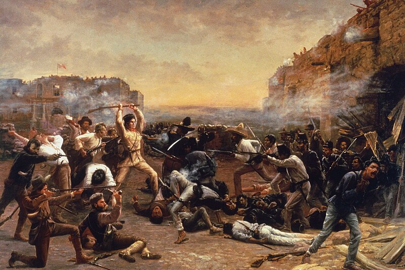The Fall of the Alamo or Crockett's Last Stand