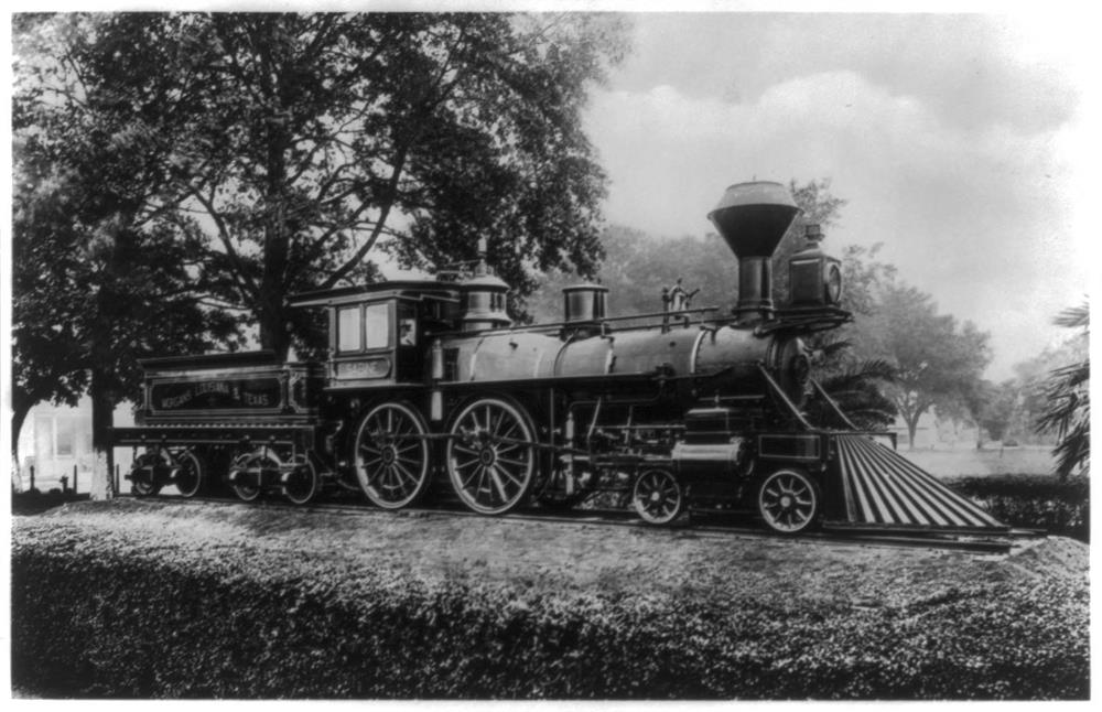 Texas' first railroad
