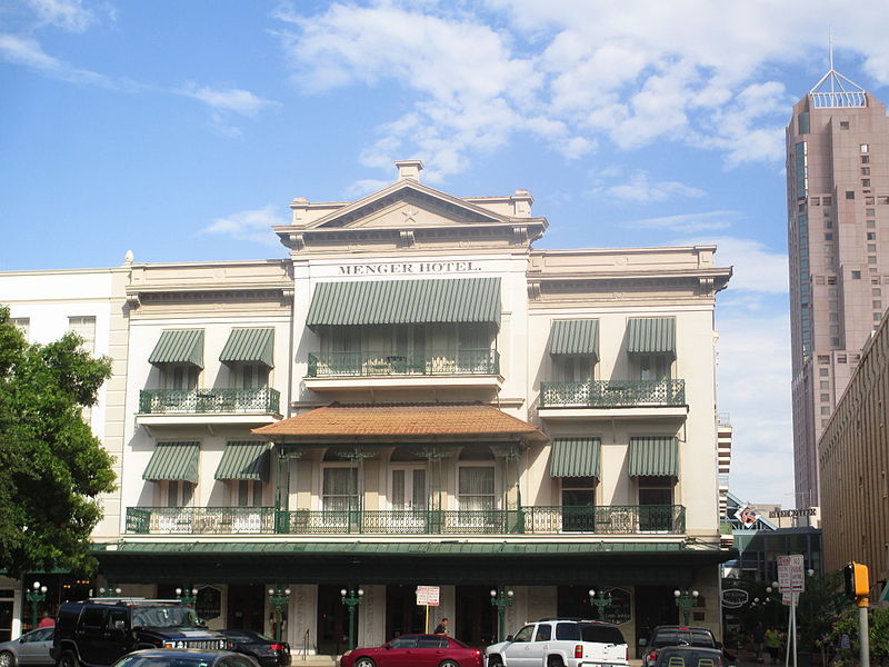 Another view of the Menger Hotel
