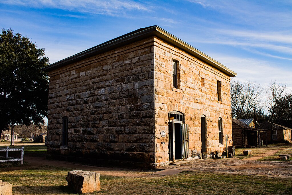 Old Taylor County Courthouse and Jail in Buffalo Gap