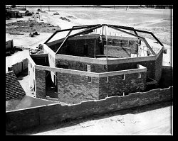 The Globe under construction