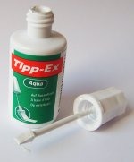 Correction fluid bottle