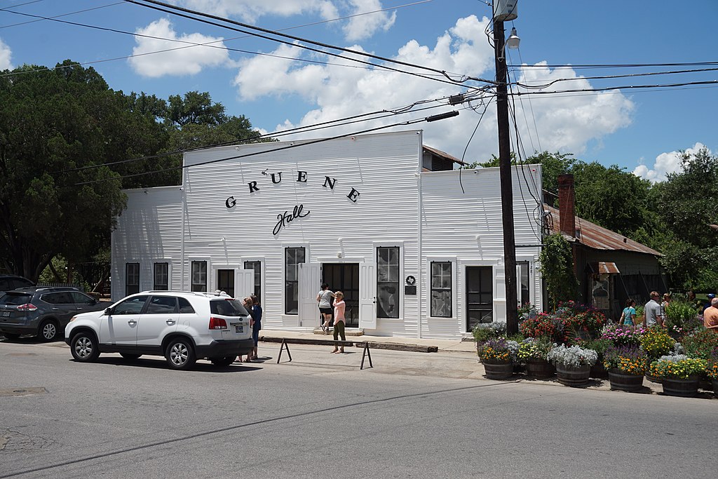 Gruene Hall in the Gruene district in New Braunfels