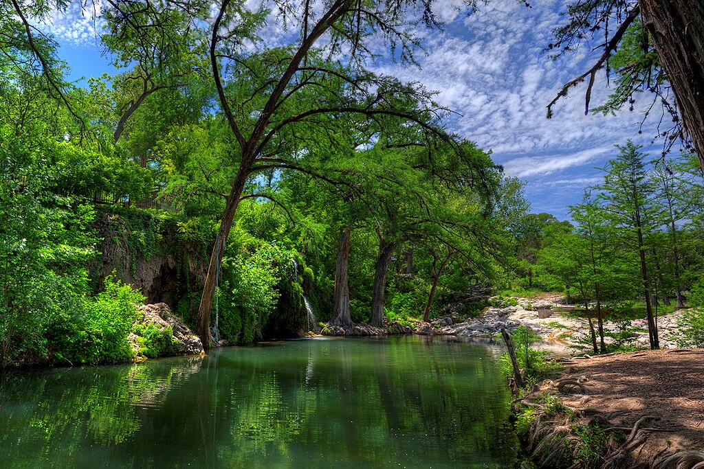 Krause Springs in Spicewood Texas 5/7/2013