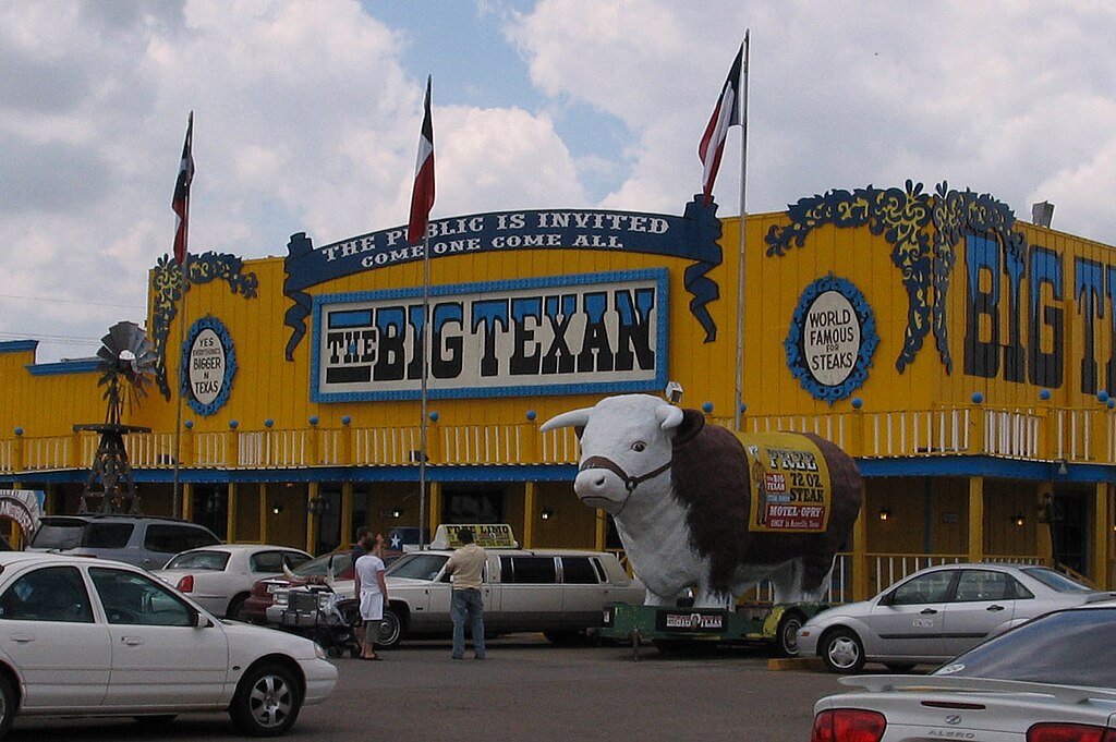 The Big Texan steakhouse in Amarillo