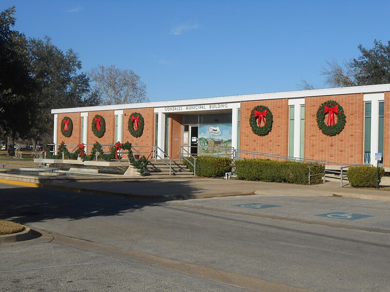 The Gonzales, Texas Municipal Building