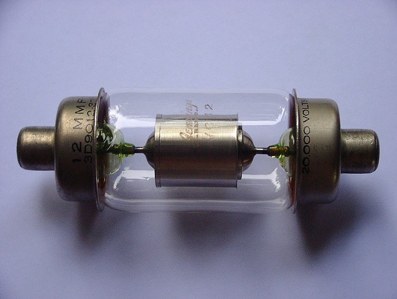 Uranium glass used as lead-in seals