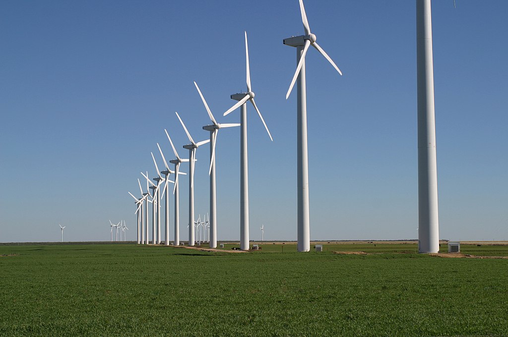 Brazos Wind Farm, Fluvanna, 2004