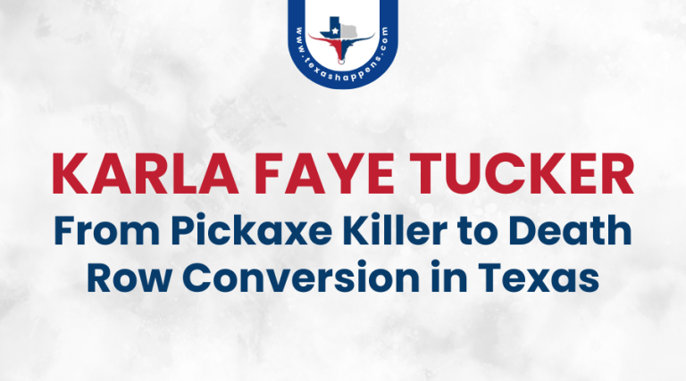 Karla Faye Tucker From Pickaxe Killer to Death Row Conversion in Texas