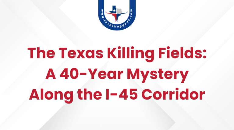 The Texas Killing Fields A 40-Year Mystery Along the I-45 Corridor