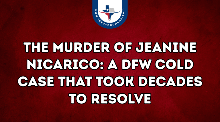 The Murder of Jeanine Nicarico A DFW Cold Case That Took Decades to Resolve