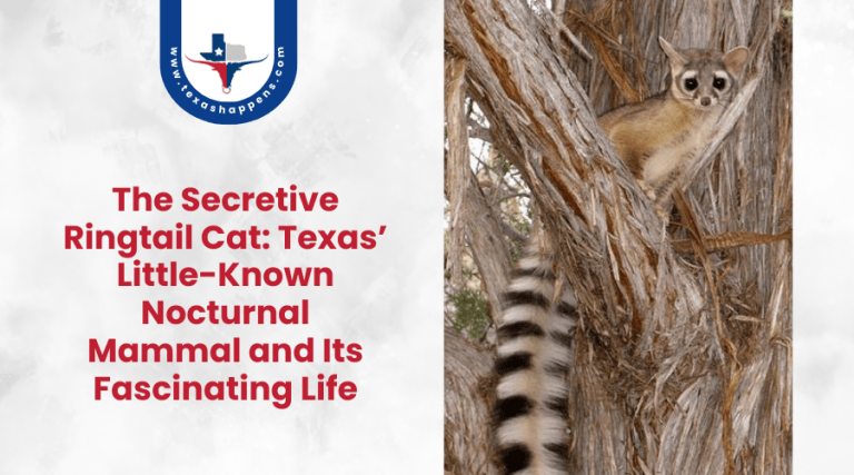 The Secretive Ringtail Cat Texas’ Little-Known Nocturnal Mammal and Its Fascinating Life