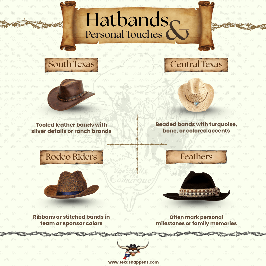 Hatbands and Personal Touches