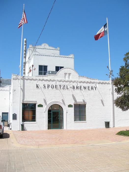 The Spoetzl brewery in Shiner, TX