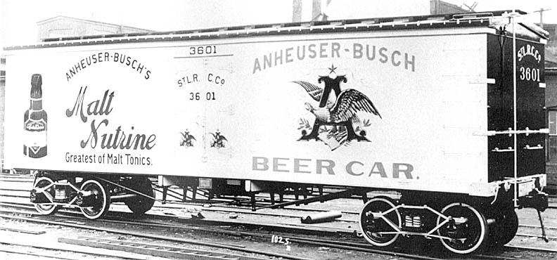 Anheuser-Busch transporting beer