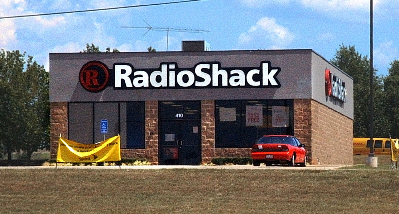 A free-standing RadioShack electronics store in Texarkana