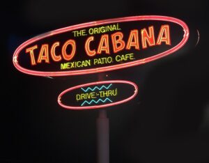 Taco Cabana restaurant in Dallas