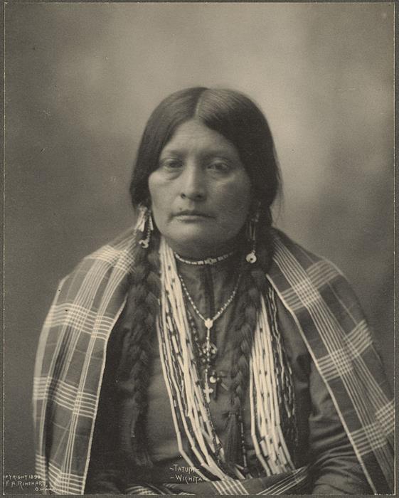 Tatum, a Wichita woman, 1898